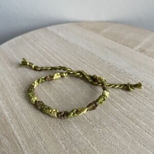 Zira Bracelet, anklet, trendy, comfortable, tie, embroidery thread, woven, gift,